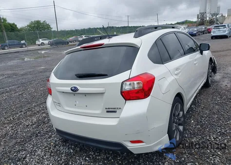 2015 Subaru Impreza 2.0I Sport Premium z USA, uszkodzony, nr VIN JF1GPAT66FG292369